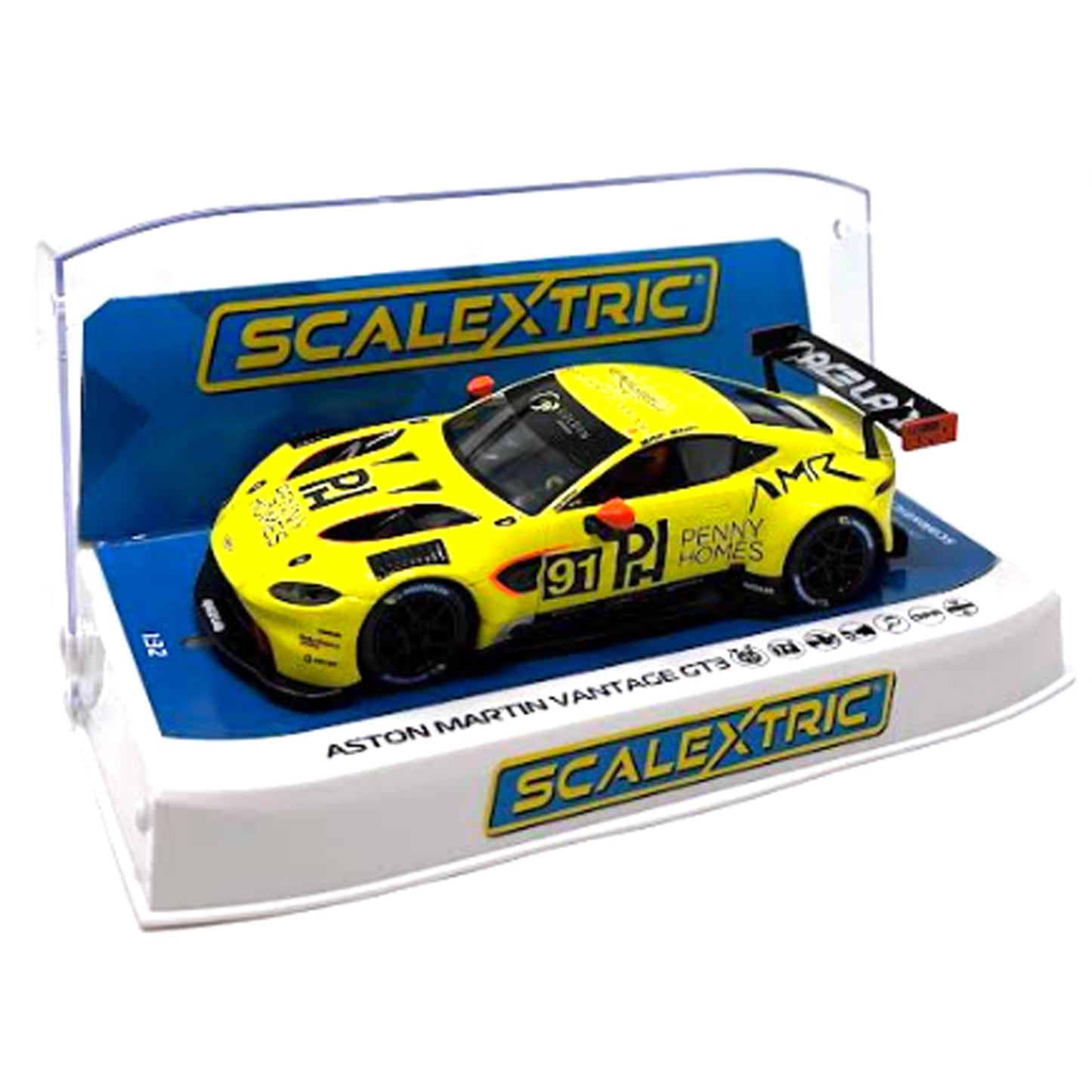 ASTON MARTIN GT3 VANTAGE PENNY HOMES RACING Slot Car - RONAN MURPHY SCA4446