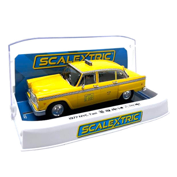 Scalextric C4432 1977 New York City - NYC Taxi 1/32 Slot Car