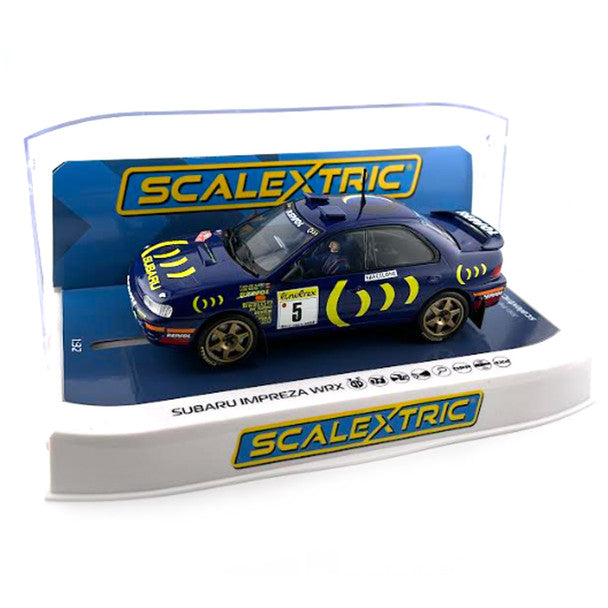 Subaru Impreza WRX - 1995 Carlos Sainz 1/32 Slot Car Scalextric C4555