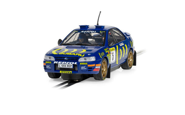 Subaru Impreza WRX - 1995 Carlos Sainz 1/32 Slot Car Scalextric C4555