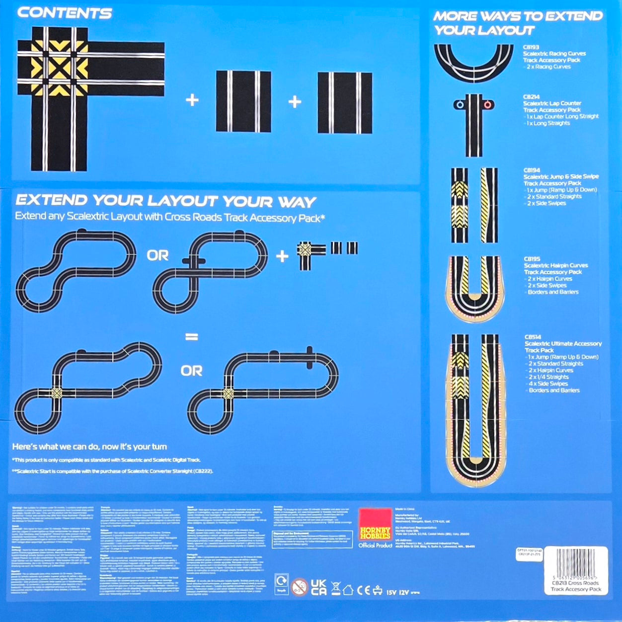 CROSS ROADS TRACK ACCESSORY PACK SCA8213