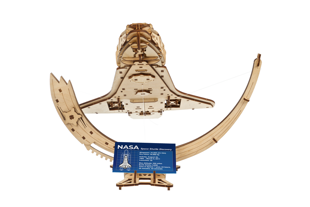 UGears NASA Space Shuttle Discovery - 315 Pieces (Medium) UGR70227