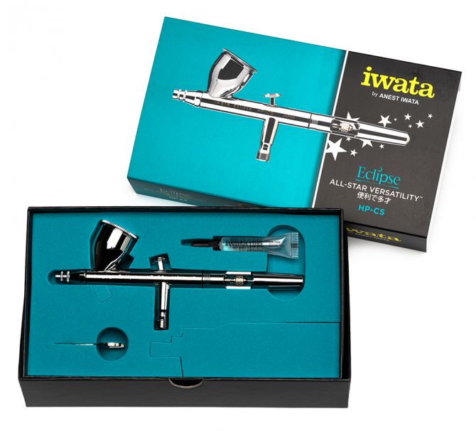 ECL4500 Iwata Eclipse HP-CS Gravity Feed Dual Action Airbrush