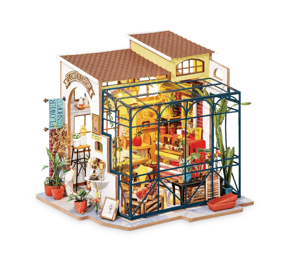 Rolife Emily's Flower Shop Miniature House  ROEDG145