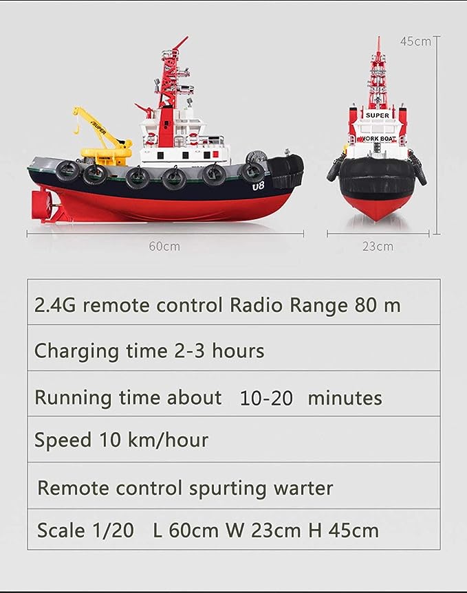 RCPRO 3810 Tugboat