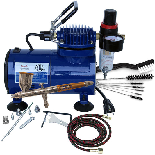 Paasche Airbrush Package (TG-3AS, D500SR And AC-7)