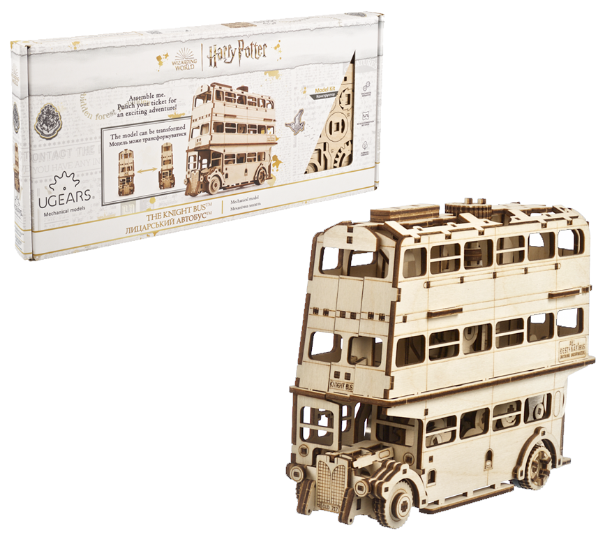 Ugears The Knight Bus - 268 Pieces 70172