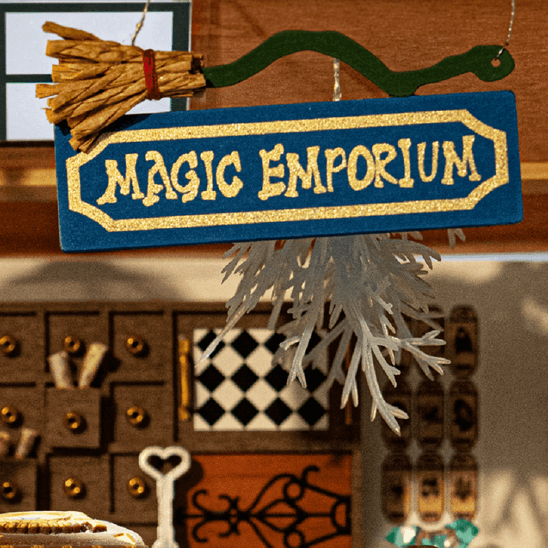 Rolife Kiki's Magic Emporium DIY Miniature House Kit ROEDG155