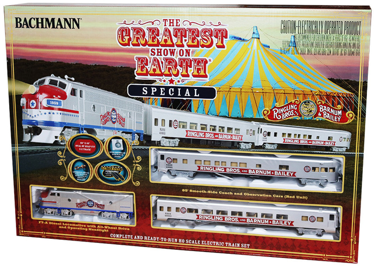 Bachmann Greatest Show On Earth Set HO 00749