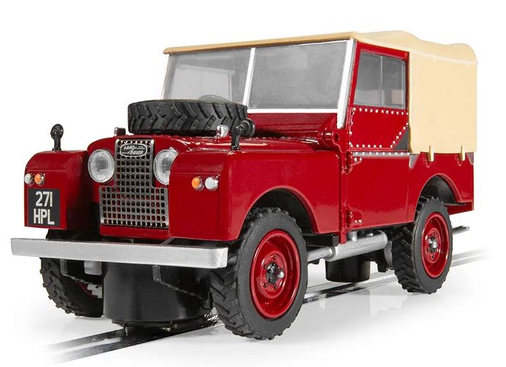 Land Rover Series 1 - Poppy Red 1/32 Slot Car Scalextric C4493