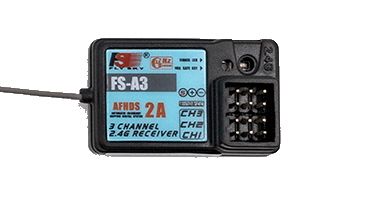 Flysky Splash Proof 2.4Ghz 3 Channel Receiver FLYFS-A3SP