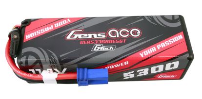 G-Tech 5300mAh 3S1P 11.1V 60C LiPo Battery Pack with EC5 Plug Hardwired