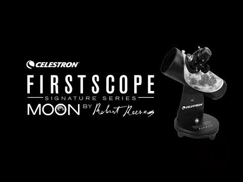 Celestron Firstscope Signature Series Moon by Robert Reeves Telescope