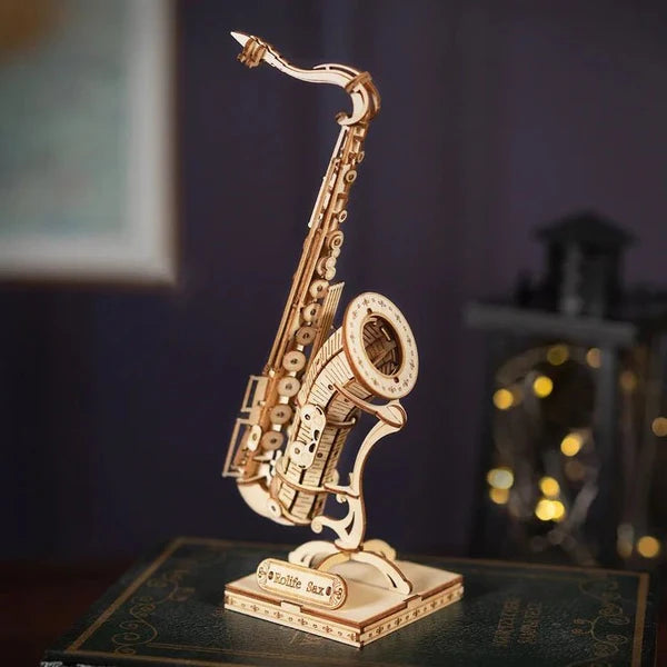 Rolife Saxophone 3D Wooden Puzzle