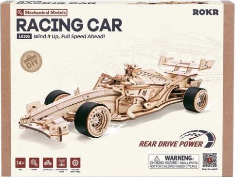 ROKR F1 Racing Car 3D Wooden Puzzle