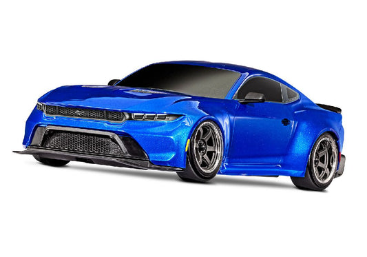 Traxxas 4-Tec 2024 Ford Mustang Drift - Blue TRA105237-4BLUE