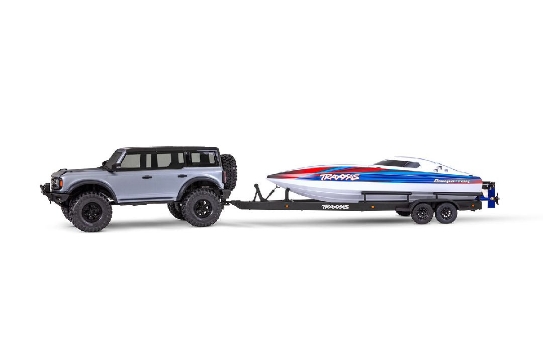 Traxxas Tandem-Axle Boat Trailer Navy 10, Assembled with hitch