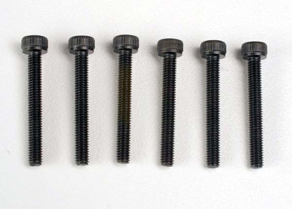 Traxxas 3x23mm Cap Head Hex Screw (6) TRA2556