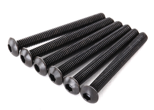 TRA2616 Traxxas 3x27mm Button-Head Machine Screws (6)