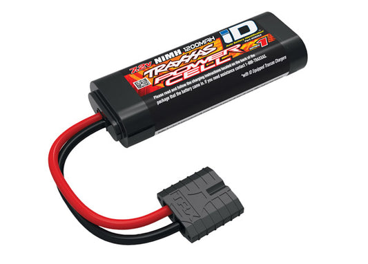 TRA2925X Traxxas Series 1 1200mAh 7.2V NiMH 1/16 Battery iD Plug 95x18x35mm