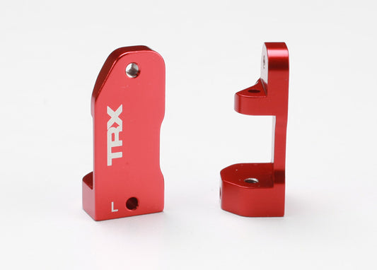 TRA3632X Traxxas L/R Aluminim Caster Blocks 30Â° (Red)(TRA3640 may be required)