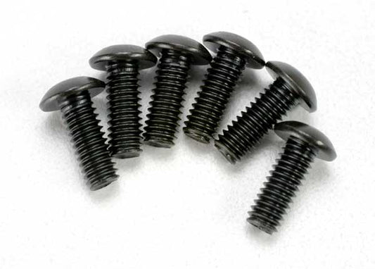 TRA3937 Traxxas 4x12mm Button Head Hex Screw (6)