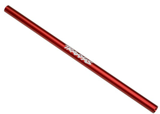 TRA6765R Traxxas Driveshaft, center, 6061-T6 aluminum (red-anodized) (189mm)