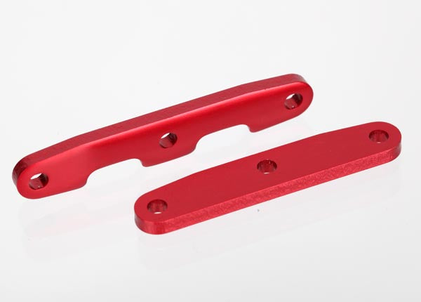 TRA6823R Traxxas Aluminum Bulkhead Front &amp; Rear Tie Bar Set (Red)