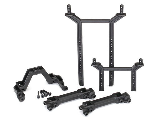 TRA8215 Traxxas Body mounts &amp; posts, front &amp; rear (complete set)