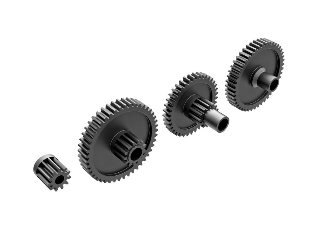 TRA9776R Traxxas Gear Set, Transmission, Low Range (Crawl) (40.3:1 Reduction Ratio)/ Pinion Gear, 11-Tooth