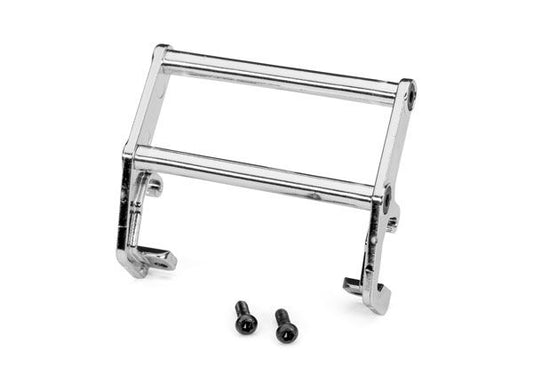 Traxxas Push Bar, bumper, chrome (fits #9834 bumper)  TRA9833