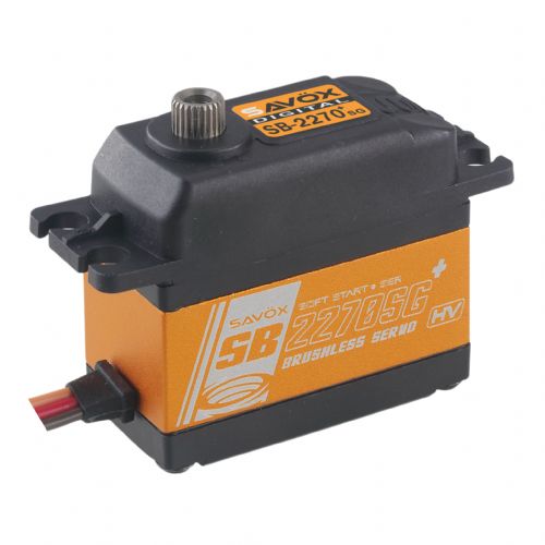 High Voltage Brushless Digital Servo 0.12sec / 444oz @ 7.4V SAVSB2270SGP