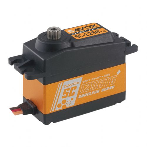 Standard Size Coreless Digital Servo 0.15sec / 277oz @ 6v SAVSC1256TGP